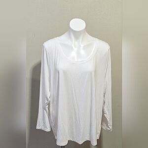 NWT ATHLETA Strattus 2 Top White Women's 2X